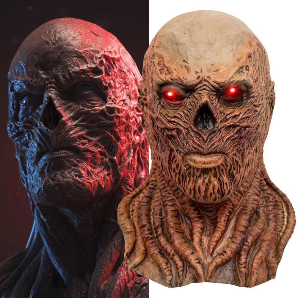 TV Drama Cosplay Face Cover Horror Latex Face Covering Headwear with LED Light Halloween Party
TV Drama Cosplay Face Cover Horror Latex Face Covering Headwear with LED Light Halloween Party