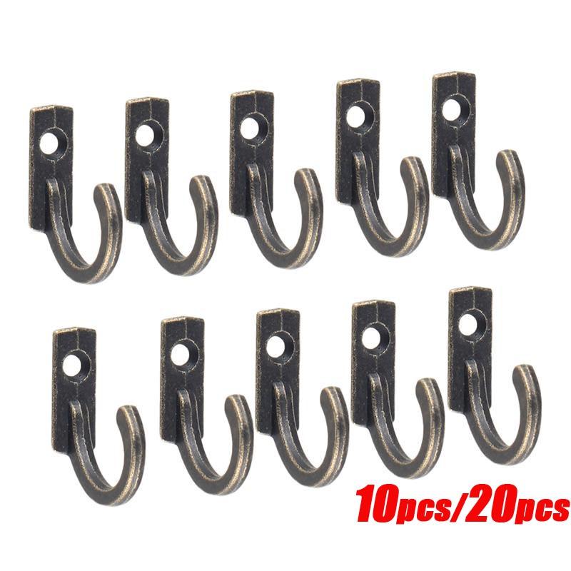 10pcs/20pcs Single Prong Hook Mini Size Wall Mounted Retro Cloth Hanger for Coats Hats Towels Keys 10pcs срібний
10pcs/20pcs Single Prong Hook Mini Size Wall Mounted Retro Cloth Hanger for Coats Hats Towels Keys 10pcs срібний