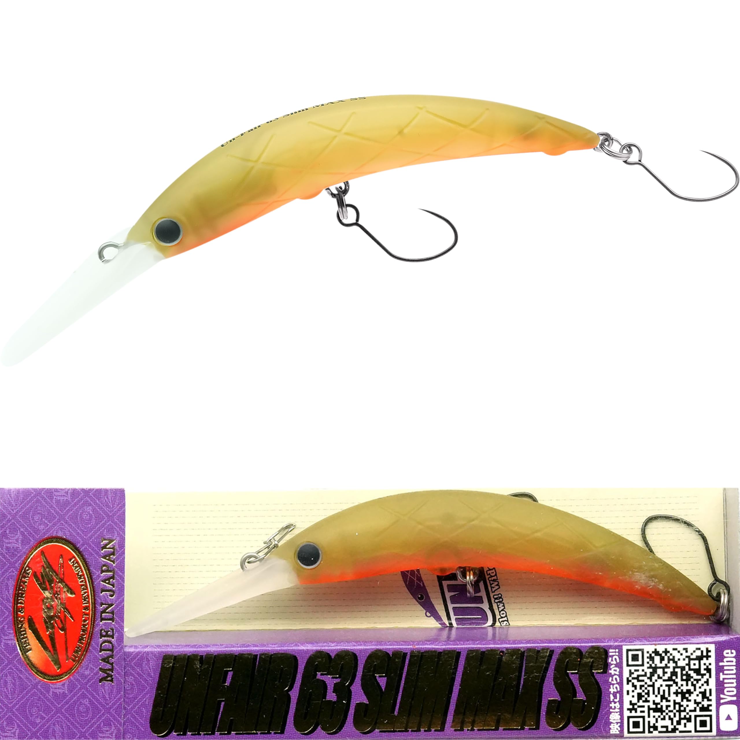 Lucky Craft Unfair 63 Slim Max SS Fishing Lure Crab (5960 Leaf)
Lucky Craft Unfair 63 Slim Max SS Fishing Lure Crab (5960 Leaf)
