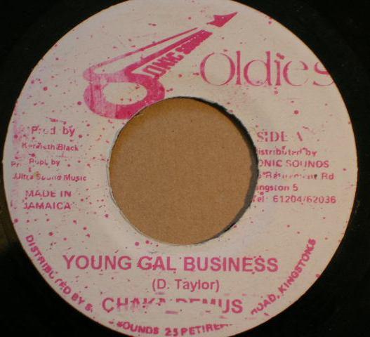 7inch Record CHAKA DEMUS - Young Gal Business NONE Sonic Sounds Ol Jamaica Reggae, Ska & Dub Used
7inch Record CHAKA DEMUS - Young Gal Business NONE Sonic Sounds Ol Jamaica Reggae, Ska & Dub Used