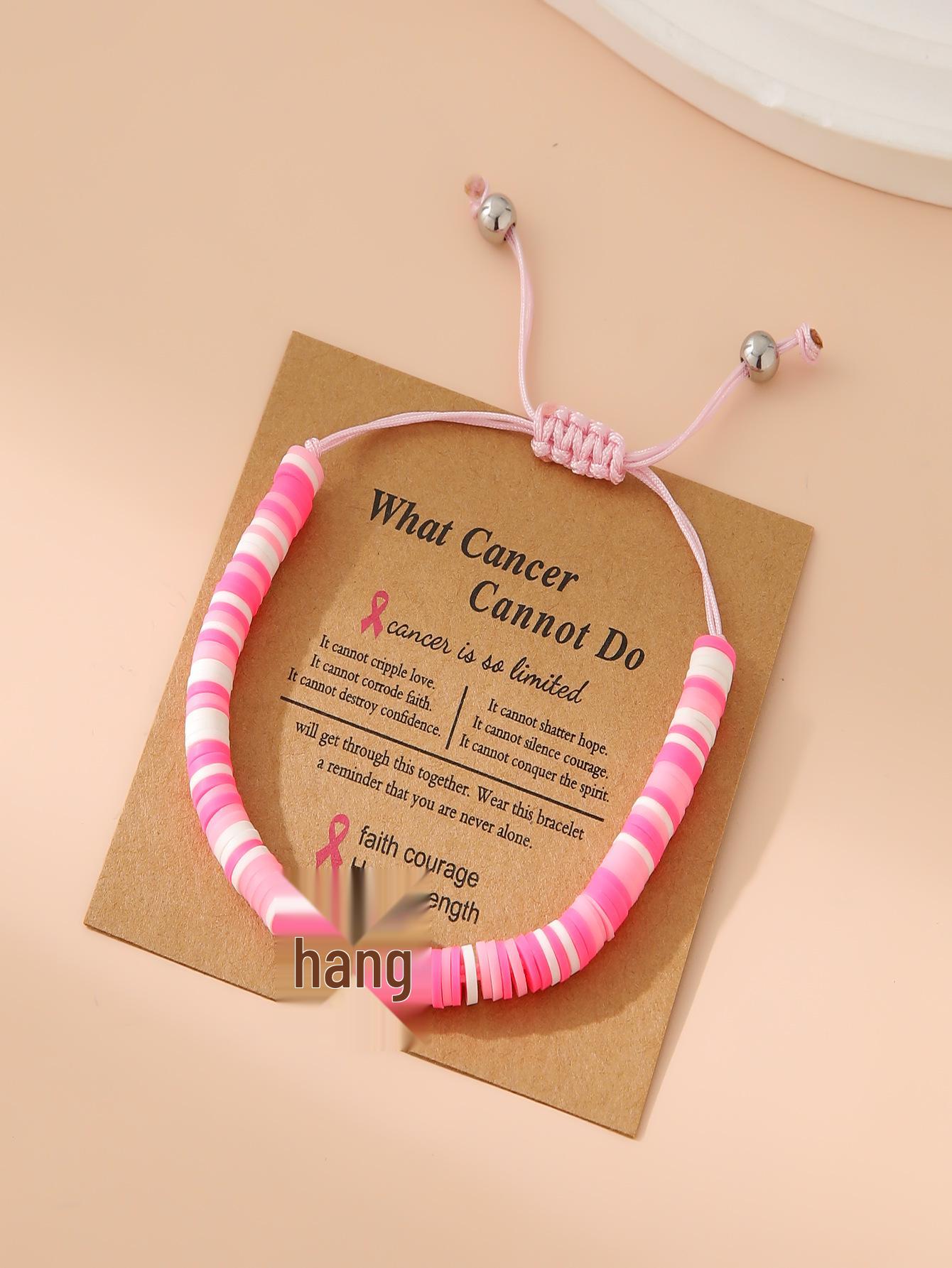Pink Ribbon Courage & Strength Bracelet: Women s Breast Cancer Awareness Hand Jewelry
Pink Ribbon Courage & Strength Bracelet: Women s Breast Cancer Awareness Hand Jewelry