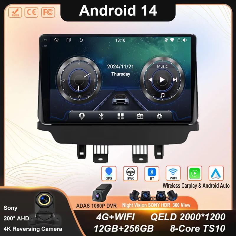 Android 14 Carplay Auto для Mazda CX-3 CX3 Mazda 2 DK 2014 - 2017 2018 2019 2020 2021 Автомобильный радиоприемник Мультимедийный плеер Стерео 4G WIFI
Android 14 Carplay Auto для Mazda CX-3 CX3 Mazda 2 DK 2014 - 2017 2018 2019 2020 2021 Автомобильный радиоприемник Мультимедийный плеер Стерео 4G WIFI