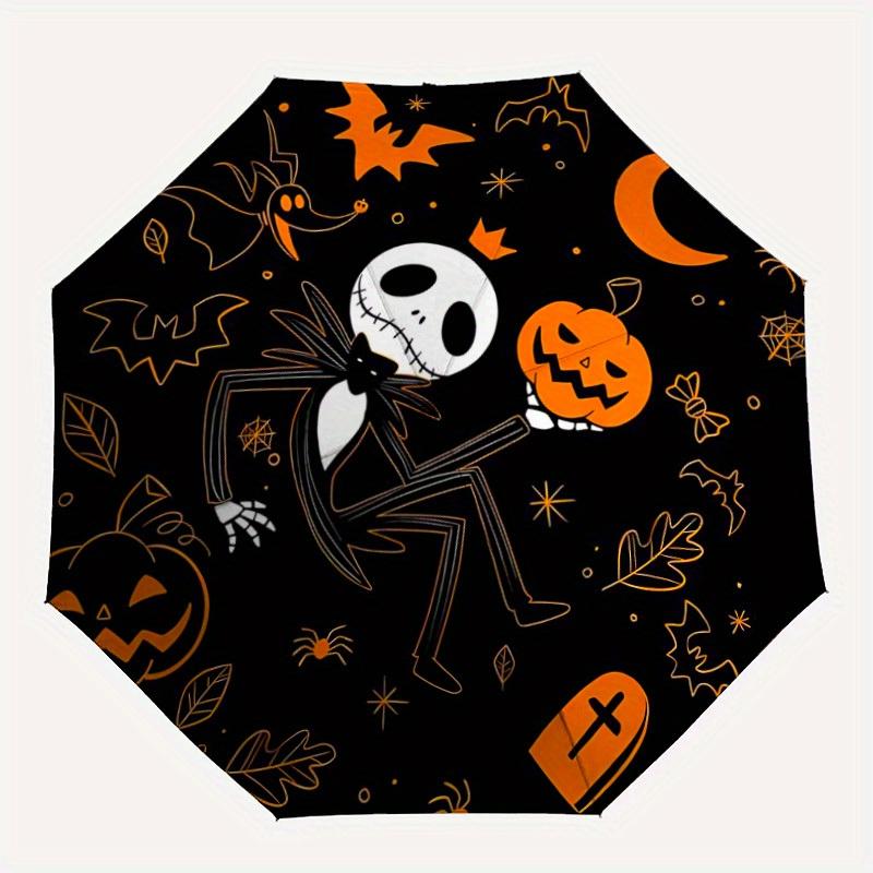 1pc Halloween Jack Skellington Automatic Open/close, All-Season Portable Folding Umbrella, Perfect Gift for Friends , Sturdy Ribs yy250808029
1pc Halloween Jack Skellington Automatic Open/close, All-Season Portable Folding Umbrella, Perfect Gift for Friends , Sturdy Ribs yy250808029