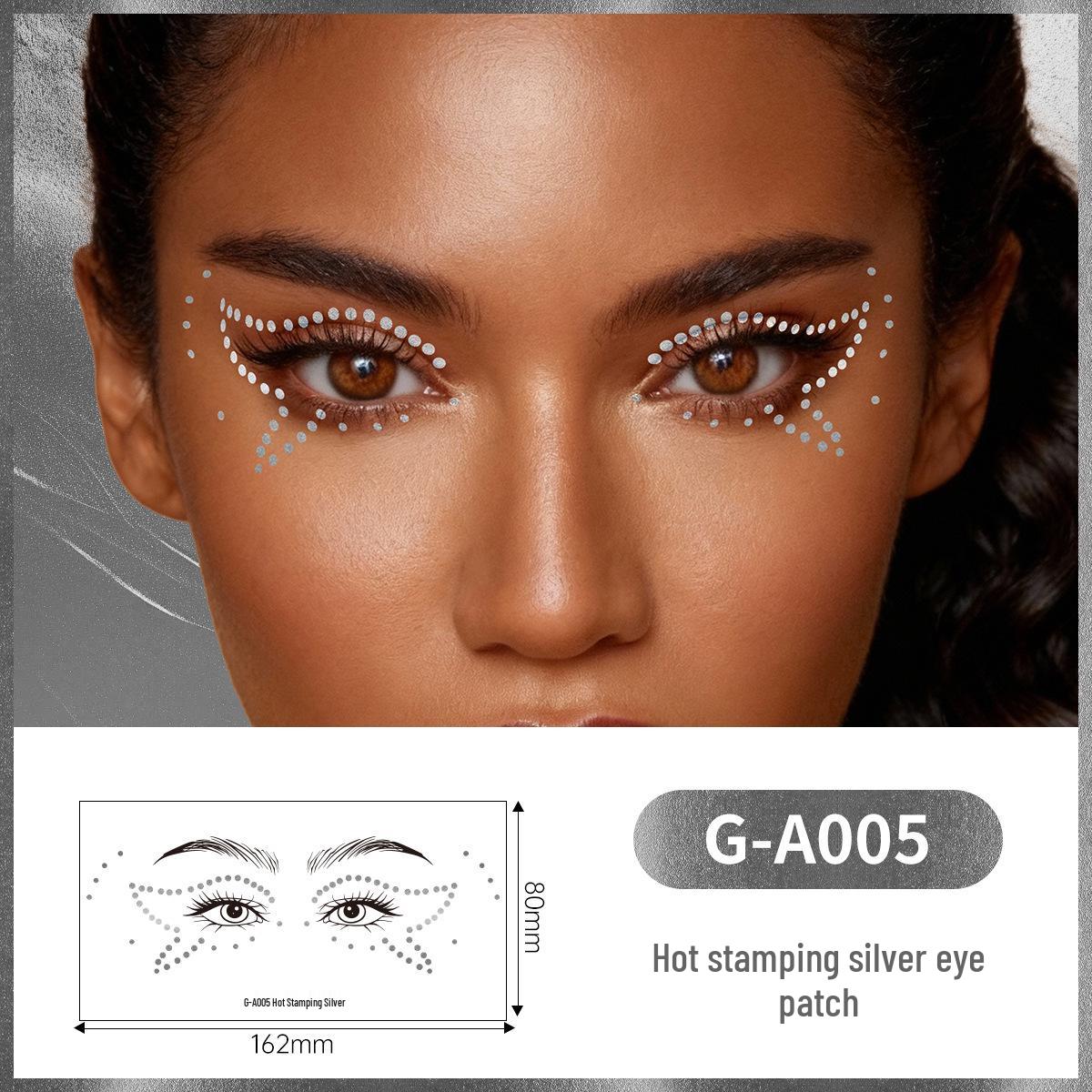 Waterproof & Sweat-Resistant Temporary Eye Tattoo Stickers - Long-Lasting Party Makeup 162*80mm
Waterproof & Sweat-Resistant Temporary Eye Tattoo Stickers - Long-Lasting Party Makeup 162*80mm