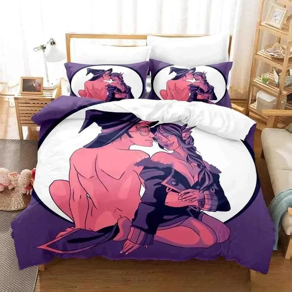 3D Print Anime The Legend Of Vox Machina Bedding Set Single Twin Full Queen King Size Bed Set Aldult Kid Bedroom Duvetcover Sets EU Single(135*200cm)3pcs
3D Print Anime The Legend Of Vox Machina Bedding Set Single Twin Full Queen King Size Bed Set Aldult Kid Bedroom Duvetcover Sets EU Single(135*200cm)3pcs