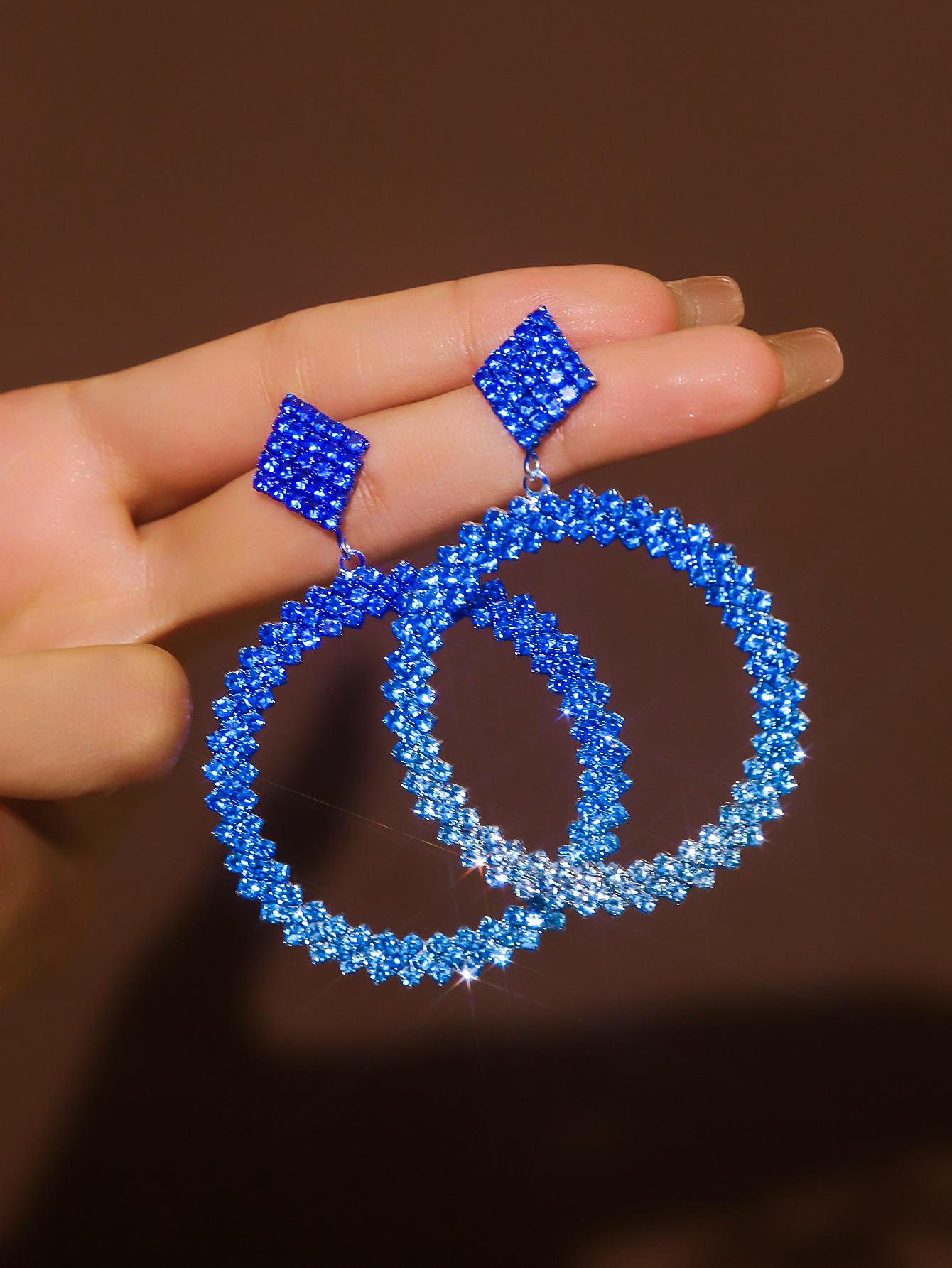 Роскошные геометрические круглые серьги-пусеты с бриллиантами для женщин синий
Роскошные геометрические круглые серьги-пусеты с бриллиантами для женщин синий