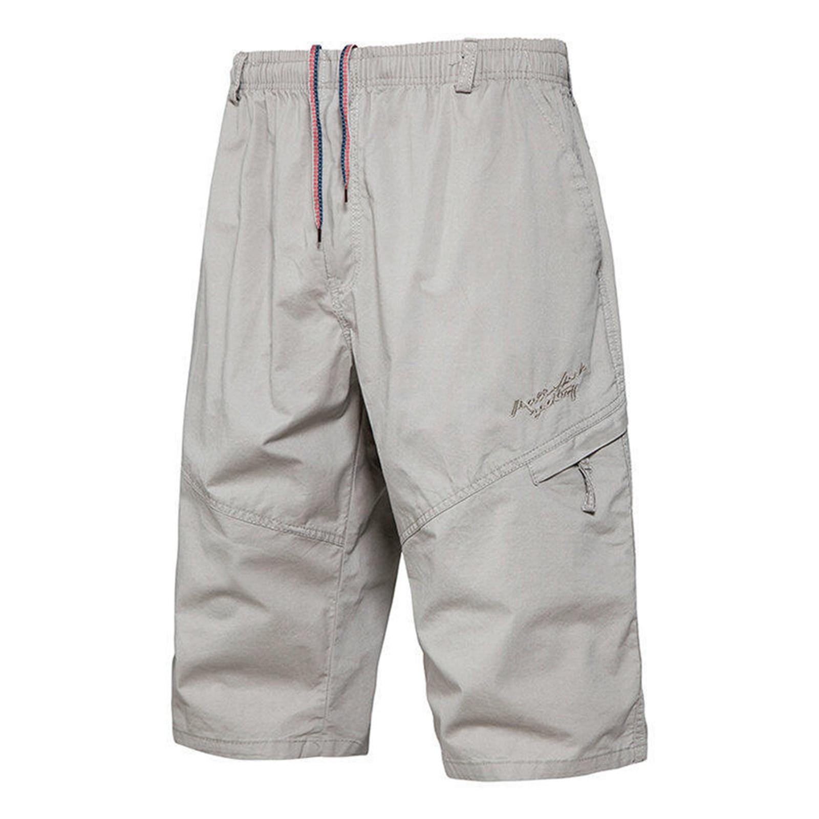 Мужские летние укороченные шорты из тонкого хлопка, устойчивые к истиранию, свободная рабочая одежда, большие брюки, пляжные шорты XL
Мужские летние укороченные шорты из тонкого хлопка, устойчивые к истиранию, свободная рабочая одежда, большие брюки, пляжные шорты XL