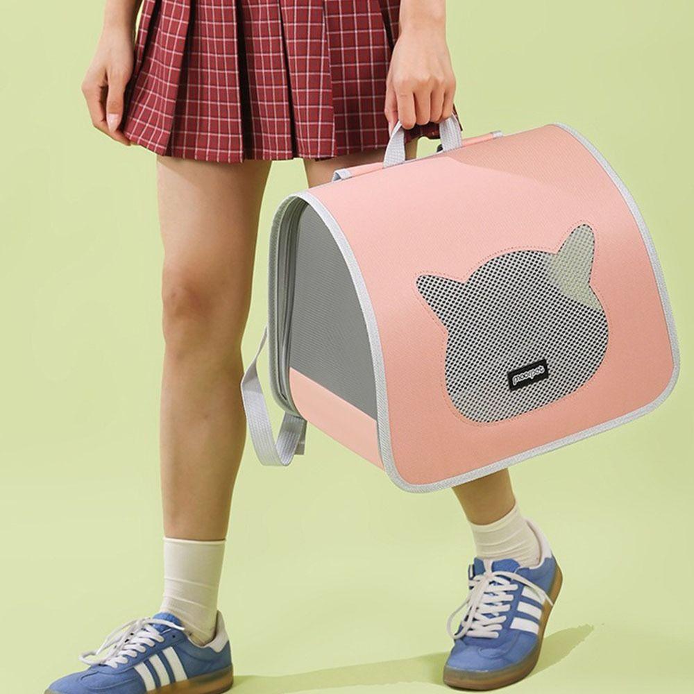 Lightweight Cat Backpack Large Capacity Cat Carrier Bag Portable Pet Dog Backpack Travel S рожевий
Lightweight Cat Backpack Large Capacity Cat Carrier Bag Portable Pet Dog Backpack Travel S рожевий