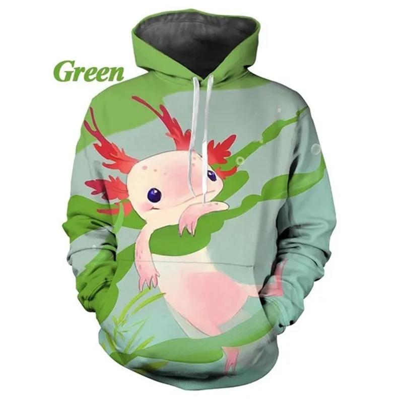 Новая горячая распродажа симпатичная толстовка с капюшоном Axolotl 3D Printed для мужчин и женщин, трендовый свитер с круглым вырезом и графическим капюшоном
Новая горячая распродажа симпатичная толстовка с капюшоном Axolotl 3D Printed для мужчин и женщин, трендовый свитер с круглым вырезом и графическим капюшоном