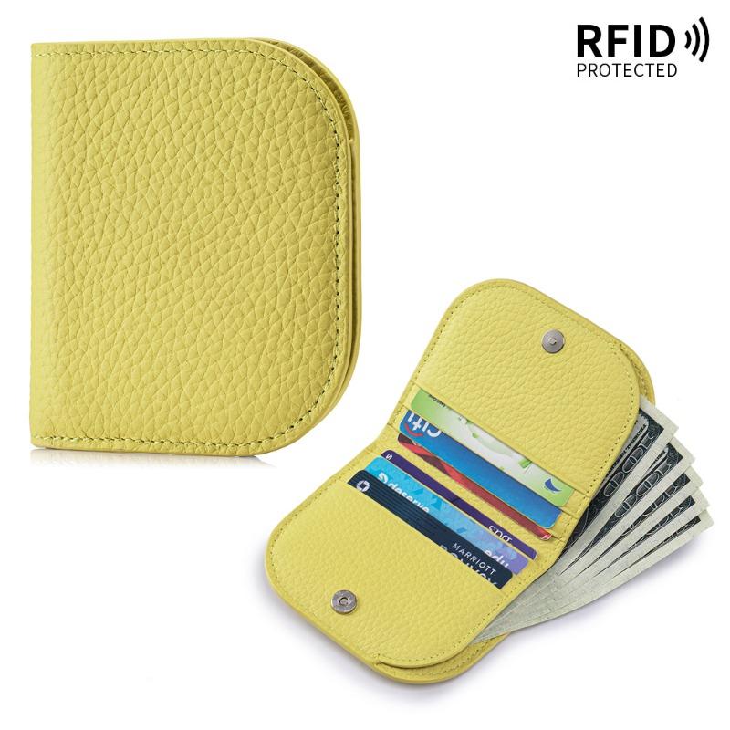 Fashion ultra-thin short wallet large capacity new leather Japanese multi-card card bag rfid wallet change bag лимонно-жовтий колір
Fashion ultra-thin short wallet large capacity new leather Japanese multi-card card bag rfid wallet change bag лимонно-жовтий колір