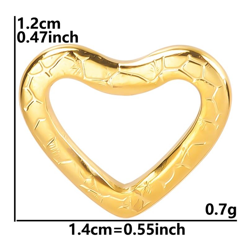 Love Stainless Steel Charm For Earring Making Supplies 6pcs Heart Jewelry Pendants Fashion Accessories DIY Couple Gift Bedeltjes
Love Stainless Steel Charm For Earring Making Supplies 6pcs Heart Jewelry Pendants Fashion Accessories DIY Couple Gift Bedeltjes
