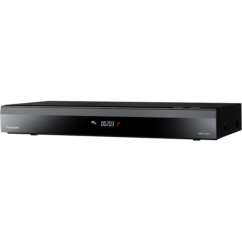 Panasonic 2TB 7-Tuner Blu-ray Recorder, All-Channel Recording, 6-Channel Simultaneous Recording, DIGA Compatible, Fully Automatic DIGA DMR-2X203
Panasonic 2TB 7-Tuner Blu-ray Recorder, All-Channel Recording, 6-Channel Simultaneous Recording, DIGA Compatible, Fully Automatic DIGA DMR-2X203