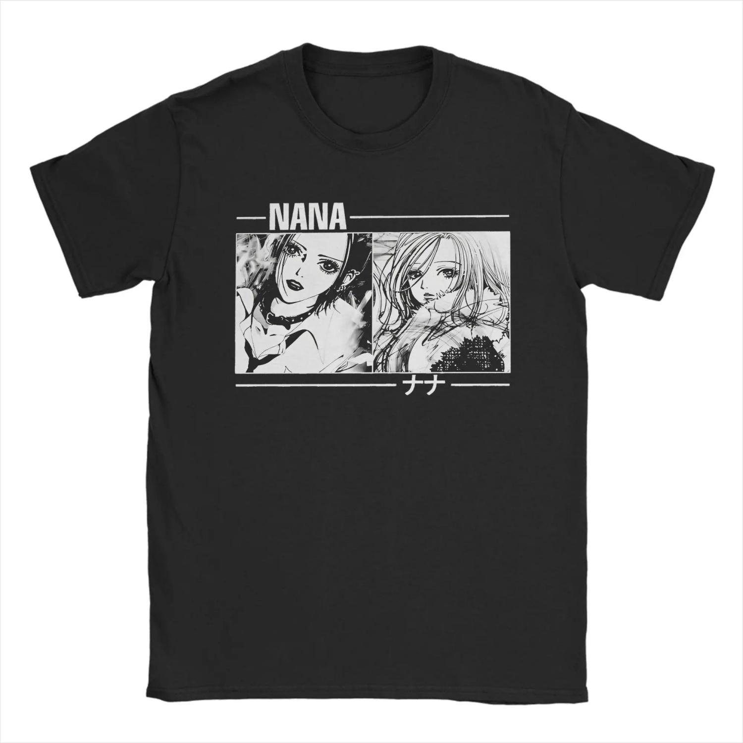 Nana Anime Sketch T-Shirts Osaki Kawaii Cartoon Funny Cotton Tee Shirt Crew Neck Short Sleeve T Shirt Plus Size Tops XXXXXL чорний
Nana Anime Sketch T-Shirts Osaki Kawaii Cartoon Funny Cotton Tee Shirt Crew Neck Short Sleeve T Shirt Plus Size Tops XXXXXL чорний