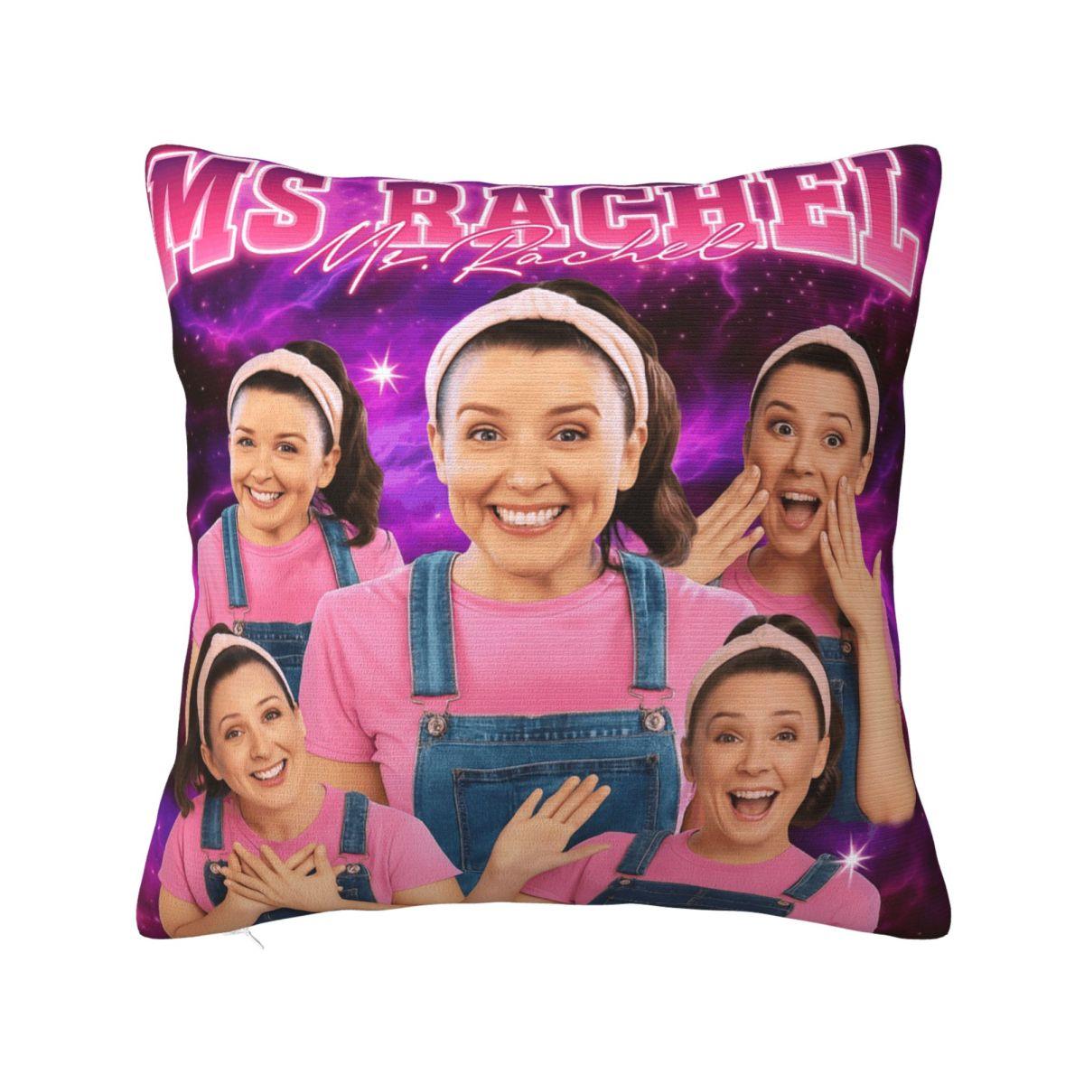 Ms. Rachel Pillow Case Cushion Cover Soft Graphic Pillow Cover Funny Pillowcases For Chair Sofa Home Decoration 12x12Inch
Ms. Rachel Pillow Case Cushion Cover Soft Graphic Pillow Cover Funny Pillowcases For Chair Sofa Home Decoration 12x12Inch