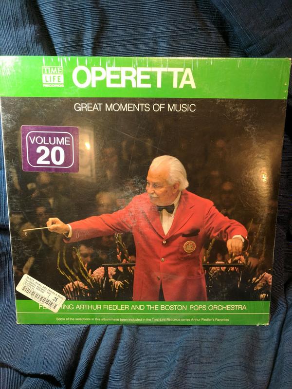 LP Record ARTHUR FIEDLER BOSTON POPS ORCHEST Great Moments Of Music Operetta STLS7020 TIME LIFE 1980 US Classical Used
LP Record ARTHUR FIEDLER BOSTON POPS ORCHEST Great Moments Of Music Operetta STLS7020 TIME LIFE 1980 US Classical Used