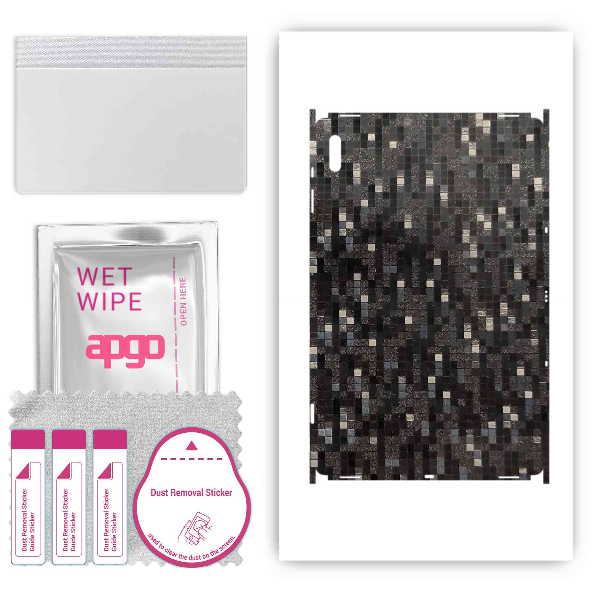 apgo Protective Skin Sticker for the back+sides compatible with Samsung Galaxy Tab S8 Ultra WiFi, Full Wrap Film, Foil, Vinyl - Pattern Carbon Black P
apgo Protective Skin Sticker for the back+sides compatible with Samsung Galaxy Tab S8 Ultra WiFi, Full Wrap Film, Foil, Vinyl - Pattern Carbon Black P