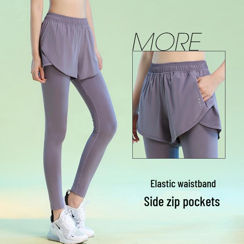 Two-Piece Summer High-Waisted Yoga Compression Pants L
Two-Piece Summer High-Waisted Yoga Compression Pants L