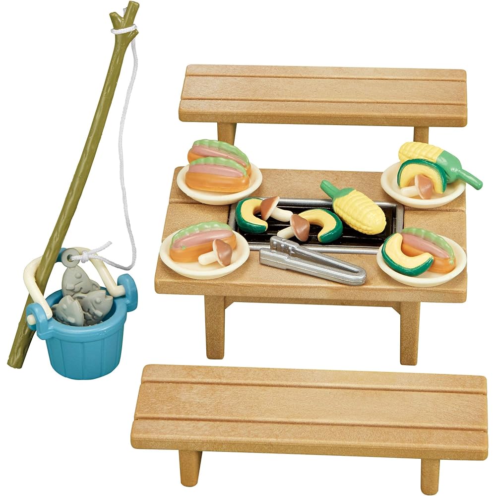 Sylvanian Families BBQ Set Furniture for Dollhouse ST Mark Certified Toy for Ages 3 and Up
Sylvanian Families BBQ Set Furniture for Dollhouse ST Mark Certified Toy for Ages 3 and Up