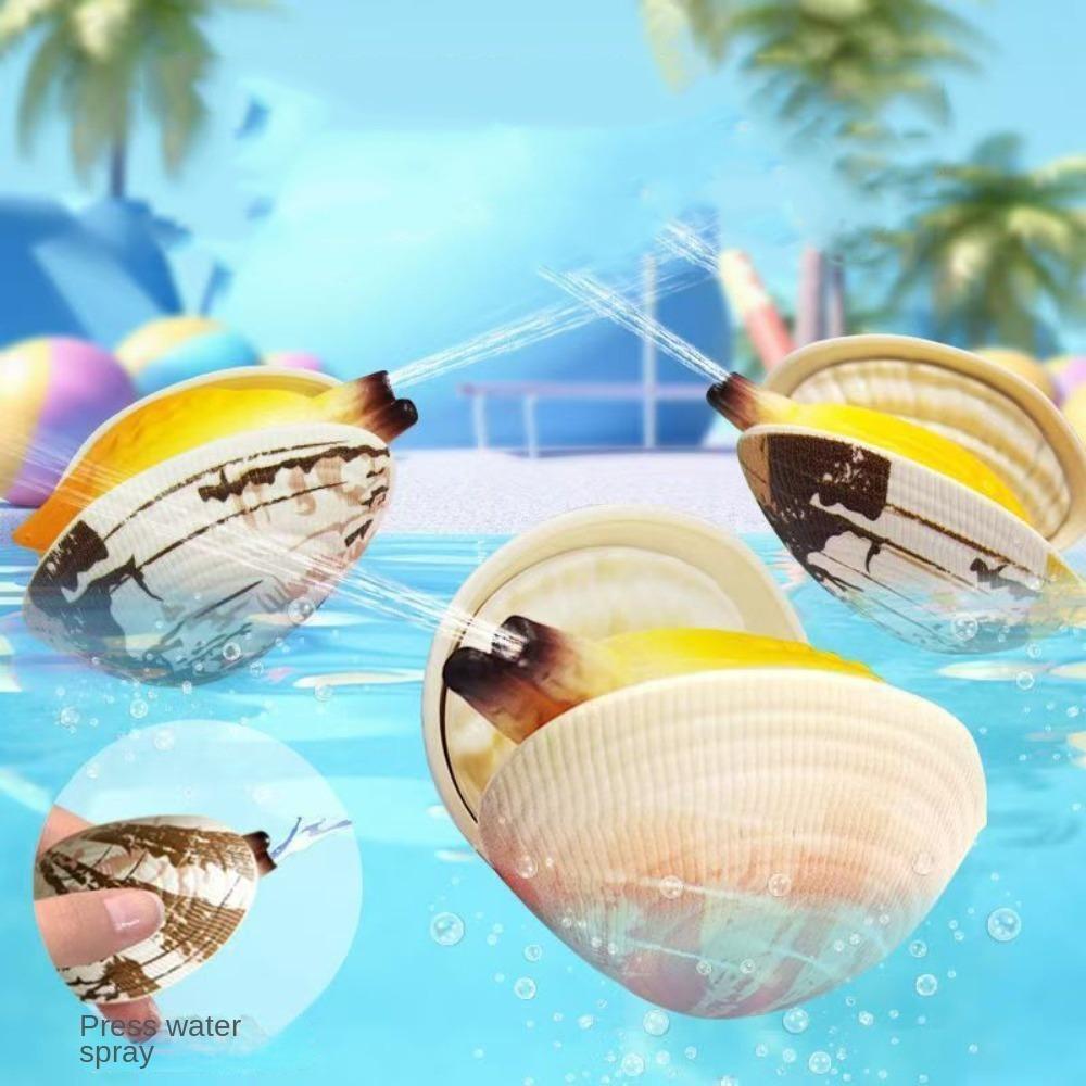 Handheld Seafood Clam Water Spray Toys Splashing Spray Water-Sprinkling Toy Kids Beach Games random 1pc
Handheld Seafood Clam Water Spray Toys Splashing Spray Water-Sprinkling Toy Kids Beach Games random 1pc