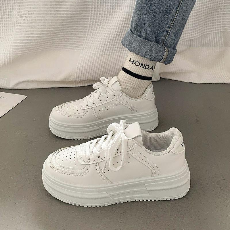 Popular little white shoes women s spring new versatile muffin platform sports casual shoes college style shoes 35
Popular little white shoes women s spring new versatile muffin platform sports casual shoes college style shoes 35