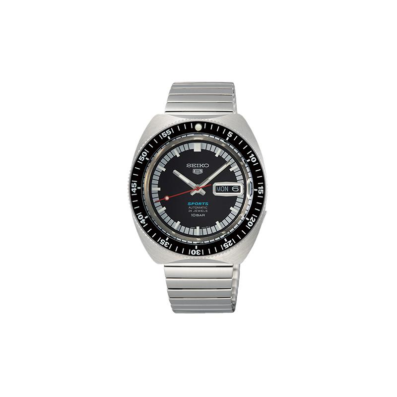 SEIKO 5 Sports Series 55th Anniversary Limited Edition 100m Waterproof Automatic Steel Strap 39.5mm Men s Watch Black Dial SRPK17 чорний
SEIKO 5 Sports Series 55th Anniversary Limited Edition 100m Waterproof Automatic Steel Strap 39.5mm Men s Watch Black Dial SRPK17 чорний