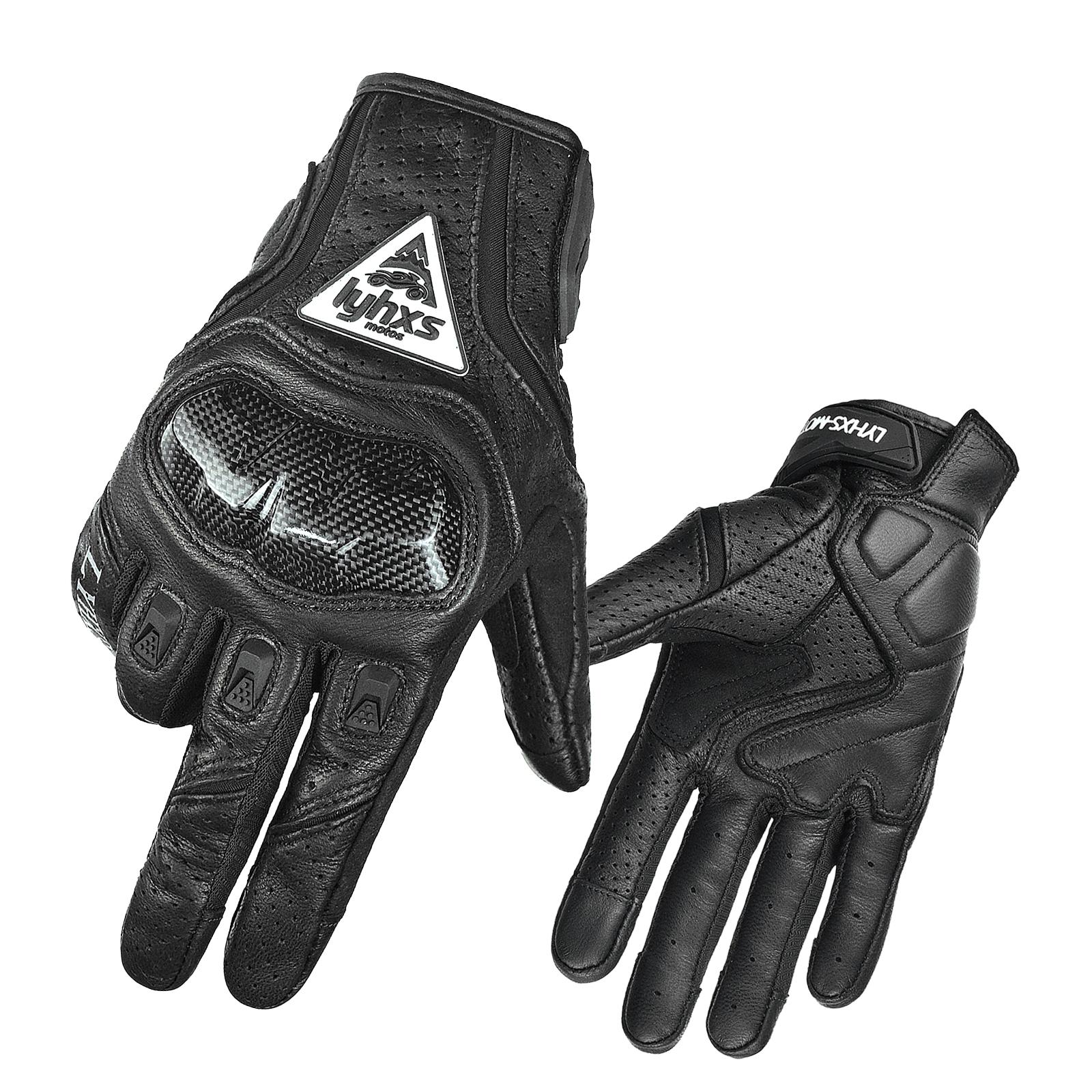 Motorcycle Racing Gloves Equipment Leather Carbon Protection Moto Cross Dirtbiker Riding Motocross Motorcyclist Cycling Glove M
Motorcycle Racing Gloves Equipment Leather Carbon Protection Moto Cross Dirtbiker Riding Motocross Motorcyclist Cycling Glove M