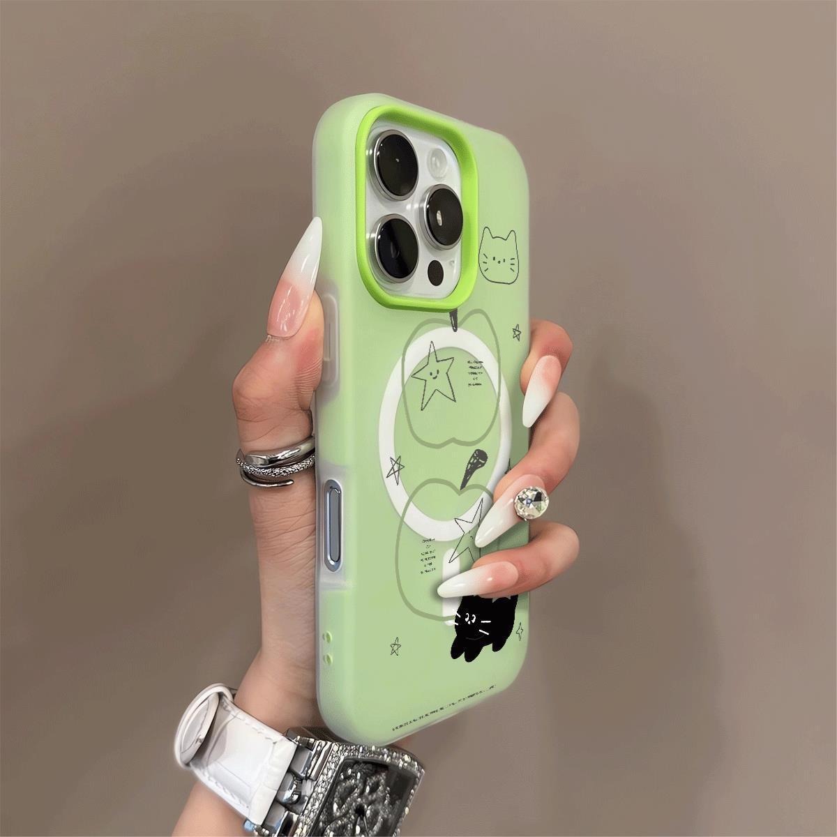 Jelly Magnetic Two-in-one Mobile Phone Case for Iphone14pro for Apple Silicone Strong Magnetic Mobile Phone Protective Case For iphone 17PROMAX
Jelly Magnetic Two-in-one Mobile Phone Case for Iphone14pro for Apple Silicone Strong Magnetic Mobile Phone Protective Case For iphone 17PROMAX