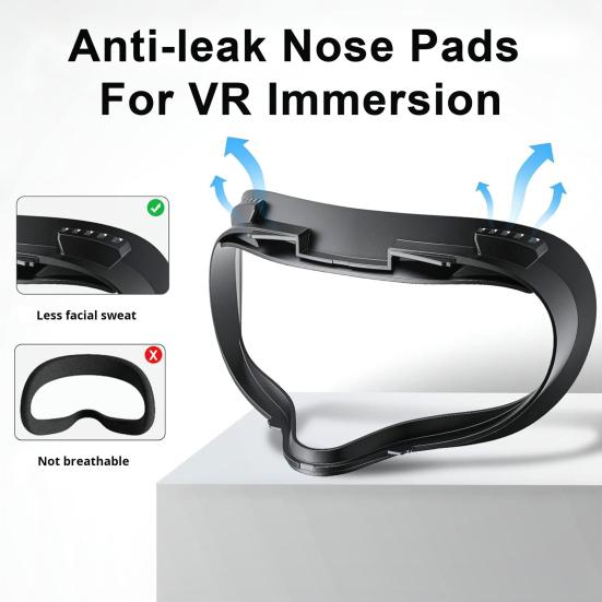 Регулируемая защита для лица VR с мягкой подушкой для лица Дышащая, безопасная для кожи Износостойкая Светонепроницаемая
Регулируемая защита для лица VR с мягкой подушкой для лица Дышащая, безопасная для кожи Износостойкая Светонепроницаемая