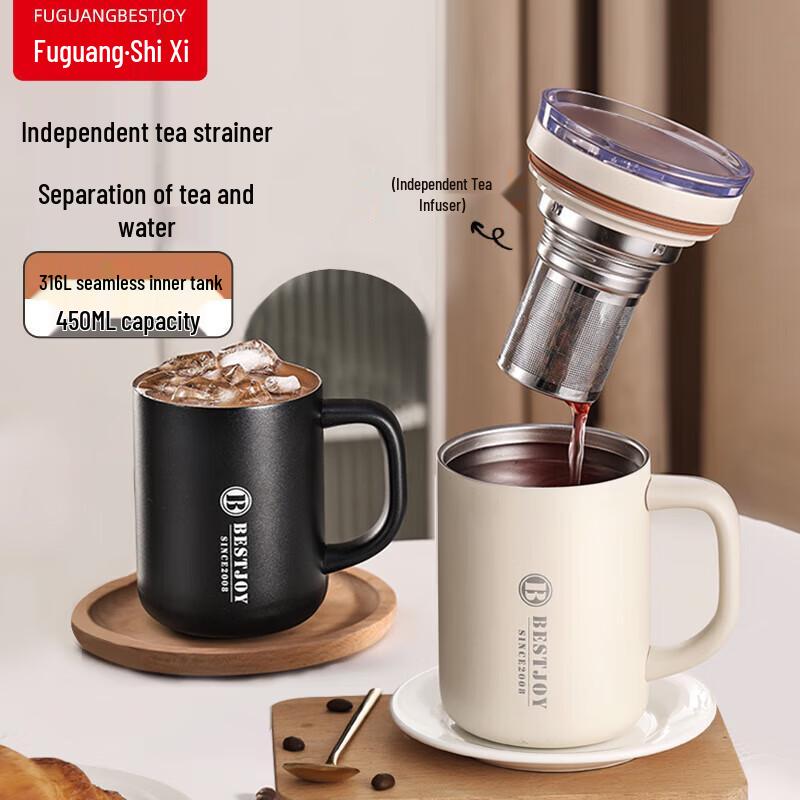 Fuguang Shixi Double-Wall Glass Mug
Fuguang Shixi Double-Wall Glass Mug