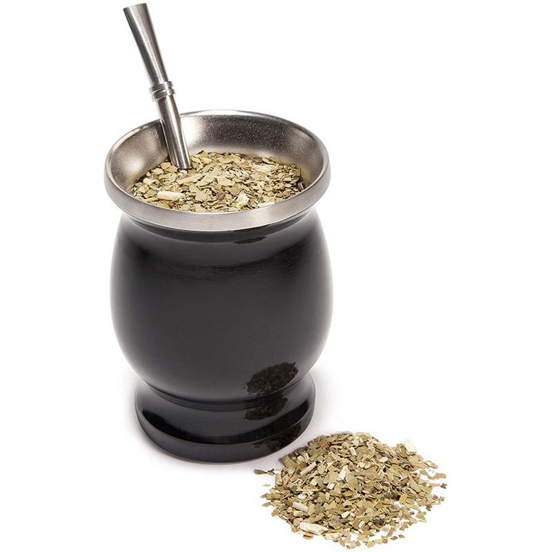 Набір гарбузів Yerba Mate. Чашка для чаю з подвійними стінками з нержавіючої сталі та набір Bombilla чорний
Набір гарбузів Yerba Mate. Чашка для чаю з подвійними стінками з нержавіючої сталі та набір Bombilla чорний