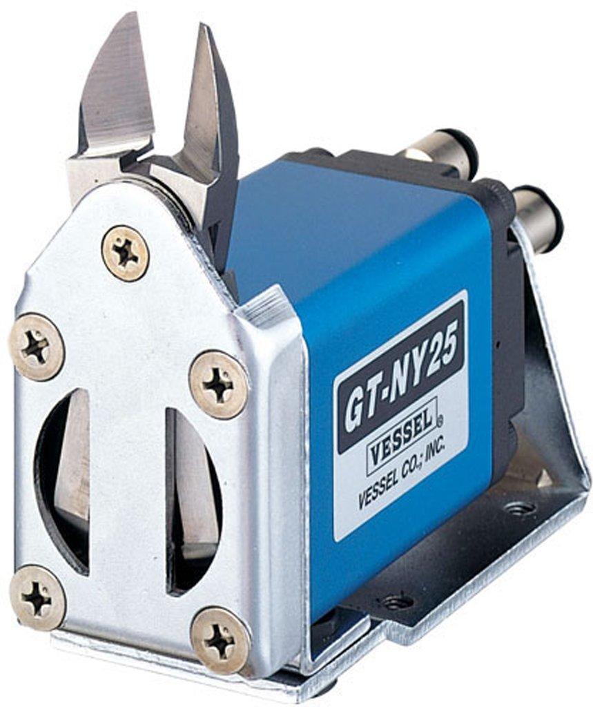 VESSEL Slide Air Nipper Horizontal Type Soft Resin Hard Resin (Capacity mm 5.0 3.4) GT-NY25R
VESSEL Slide Air Nipper Horizontal Type Soft Resin Hard Resin (Capacity mm 5.0 3.4) GT-NY25R