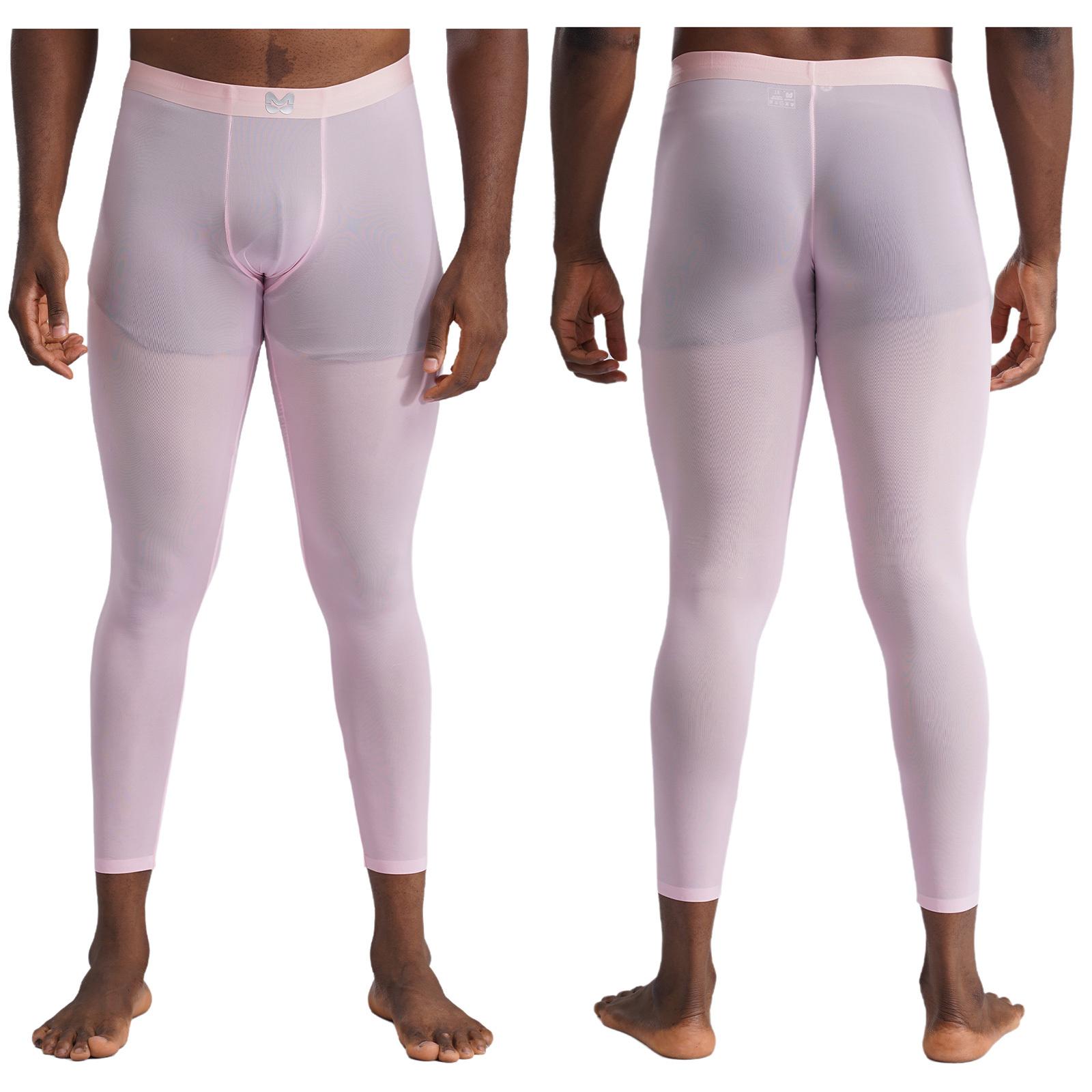 Чоловіча нижня білизна Ice Silk Low Rise Slim Legging Tight Pant Buge Pouch Безшовні еластичні довгі штани XL
Чоловіча нижня білизна Ice Silk Low Rise Slim Legging Tight Pant Buge Pouch Безшовні еластичні довгі штани XL
