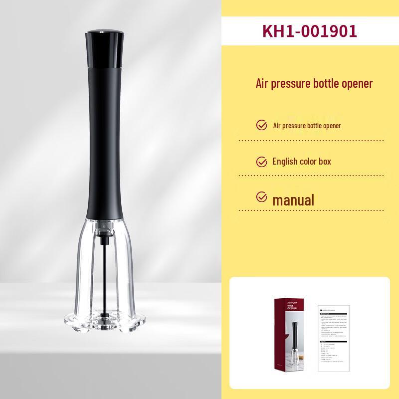Electric Stainless Steel Air Pressure Wine Opener
Electric Stainless Steel Air Pressure Wine Opener