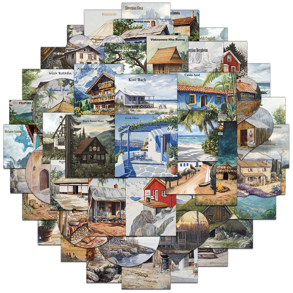 50-Piece Amber Haven Country Wall Art & DIY Stickers for Phone Cases and Laptops
50-Piece Amber Haven Country Wall Art & DIY Stickers for Phone Cases and Laptops