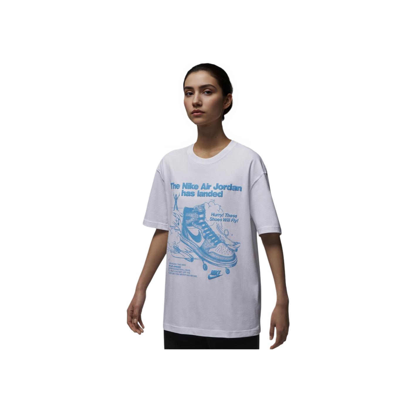 Jordan Oversized Vintage Logo Loose Short Sleeve T-Shirt Women tops White HJ0137100 M
Jordan Oversized Vintage Logo Loose Short Sleeve T-Shirt Women tops White HJ0137100 M