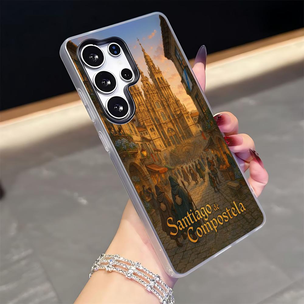 C-Camino de Santiago Phone Case for Samsung S26 S25 S24 S23 S22 S21 FE Plus Ultra Black 2-in-1 Jelly silicone case Galaxy S21 FE 5G
C-Camino de Santiago Phone Case for Samsung S26 S25 S24 S23 S22 S21 FE Plus Ultra Black 2-in-1 Jelly silicone case Galaxy S21 FE 5G