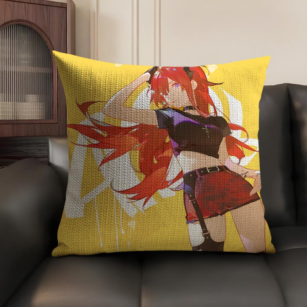 Hot Anime Game AArknights Pillow Case DoubleSided Printing Short Plush Sofa Cushion Cover Bedroom Bedside Pillow 30X30cm
Hot Anime Game AArknights Pillow Case DoubleSided Printing Short Plush Sofa Cushion Cover Bedroom Bedside Pillow 30X30cm