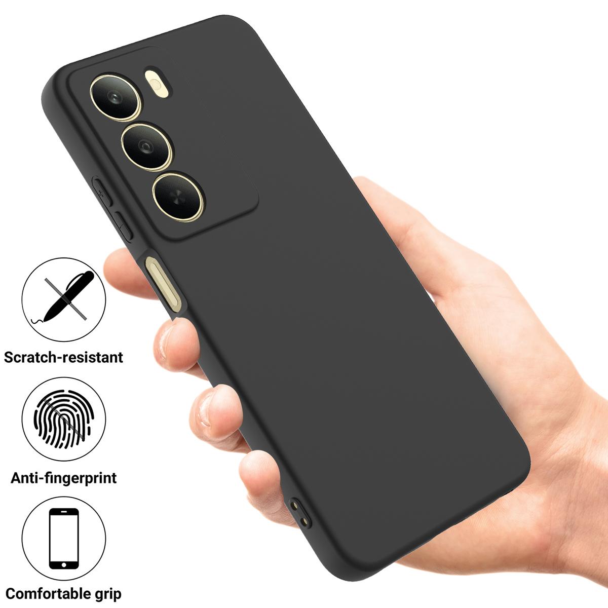 For Realme V70s 5G/Realme V70 5G Liquid Silicone Case Phone Back Cover with Hand Strap Green
For Realme V70s 5G/Realme V70 5G Liquid Silicone Case Phone Back Cover with Hand Strap Green