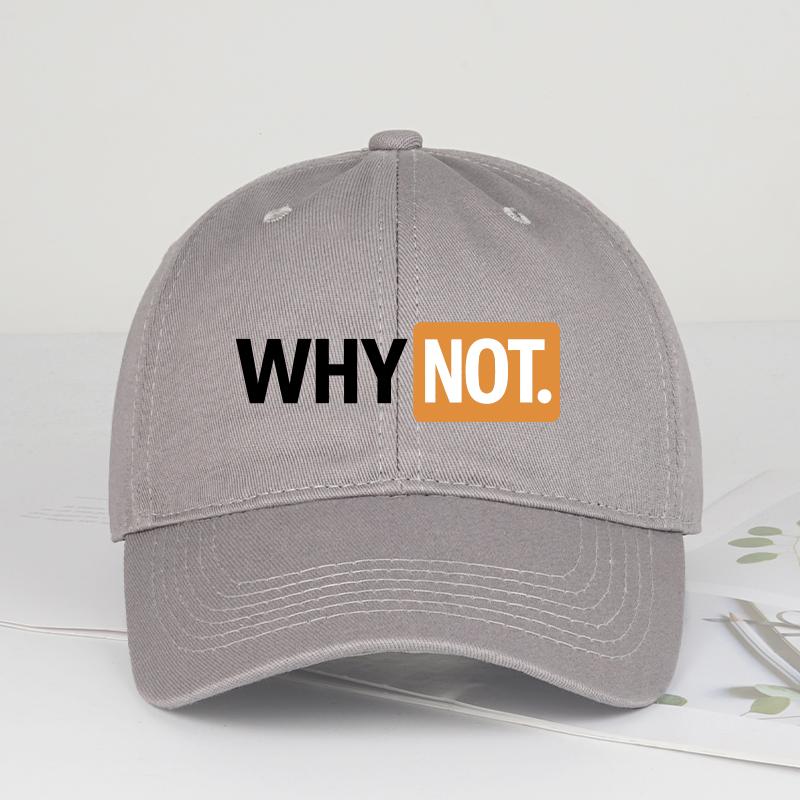 WHY NOT Printed Baseball Cap Soft comfortable and adjustable Trendy cool casual bold and carefree Unisex Perfect for dai
WHY NOT Printed Baseball Cap Soft comfortable and adjustable Trendy cool casual bold and carefree Unisex Perfect for dai