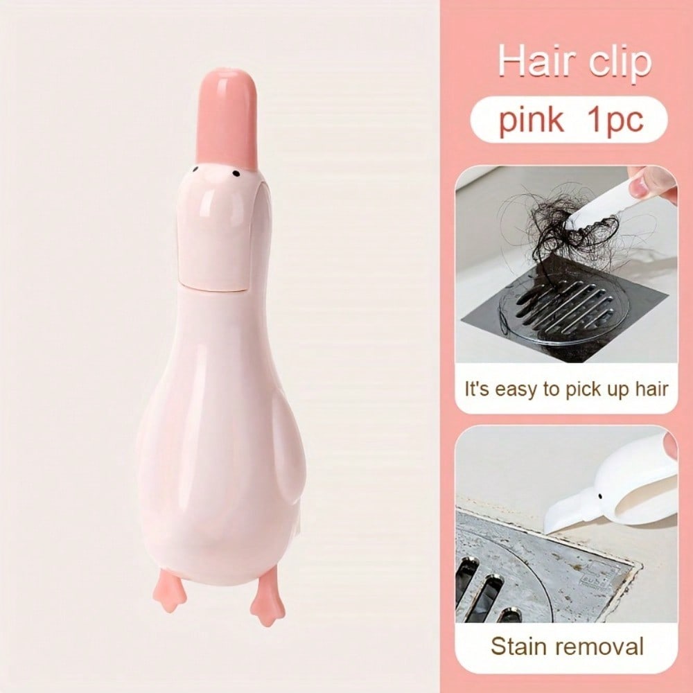 1pc, Hair and Debris Cleaner for Drain Outlets, Designed in A Cartoon Yellow Duck Shape, Suitable for Cleaning Hair in Kitchen Sinks 1pcs рожевий
1pc, Hair and Debris Cleaner for Drain Outlets, Designed in A Cartoon Yellow Duck Shape, Suitable for Cleaning Hair in Kitchen Sinks 1pcs рожевий