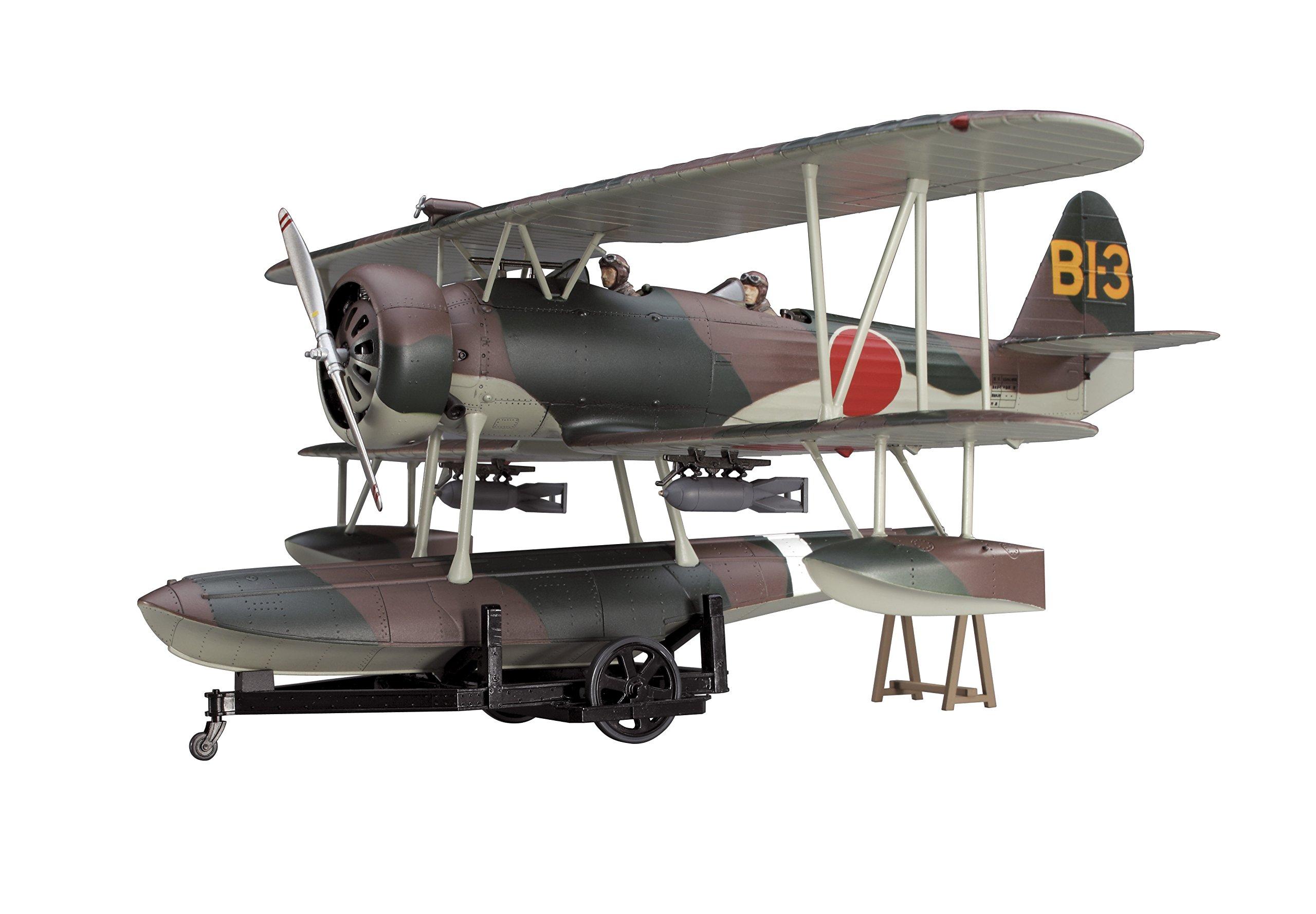 Hasegawa Japanese Navy Nakajima E8N1 Type 95 1 Water Reconnaissance Aircraft Plastic Model JT97 1/48 No.
Hasegawa Japanese Navy Nakajima E8N1 Type 95 1 Water Reconnaissance Aircraft Plastic Model JT97 1/48 No.
