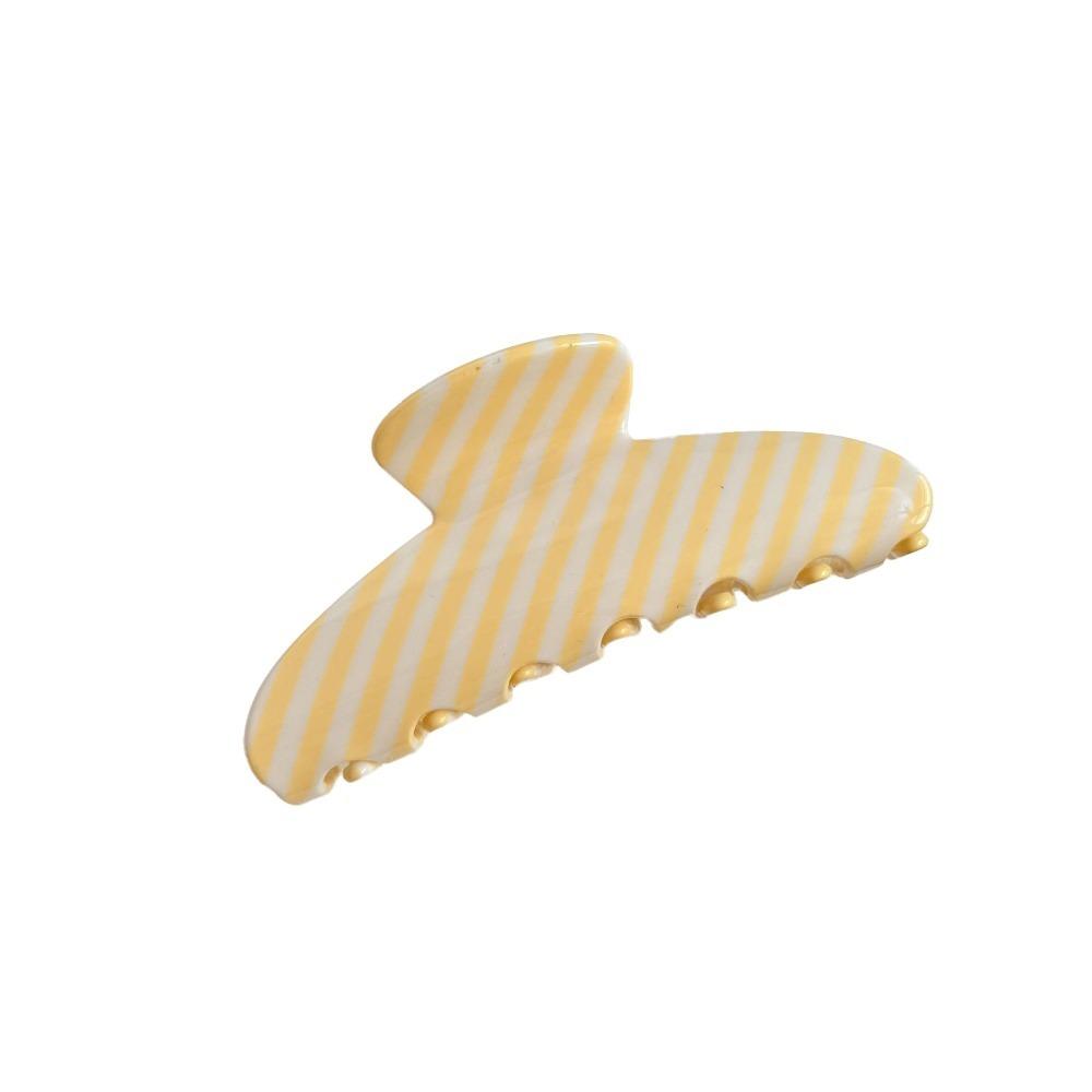 Fashion Korean Style Striped Hair Claw Headwear Geometry Acetate Claw Clip Crab Clip Large Acetic Acid Shark Clip Girls жёлтый
Fashion Korean Style Striped Hair Claw Headwear Geometry Acetate Claw Clip Crab Clip Large Acetic Acid Shark Clip Girls жёлтый