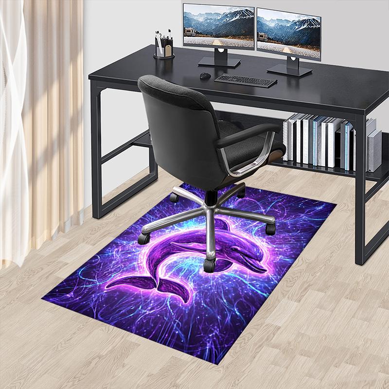 Electric Dolphin Chair Mat: Office Carpet, Oversized Rug for Home Decor, Sofa Mat, Desk Pad Gift Suitable for Bedroom, Living Room, Any Room 60cm by 90cm
Electric Dolphin Chair Mat: Office Carpet, Oversized Rug for Home Decor, Sofa Mat, Desk Pad Gift Suitable for Bedroom, Living Room, Any Room 60cm by 90cm