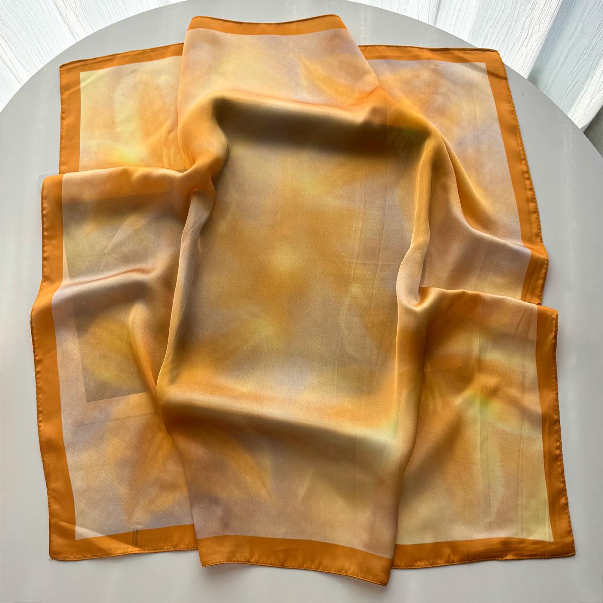 Luxury Color Square Scarf For Women Elegant Hijab Neckerchief Fashion Shawl Wraps Soft Stain Imitation Silk Bandana For Travel
Luxury Color Square Scarf For Women Elegant Hijab Neckerchief Fashion Shawl Wraps Soft Stain Imitation Silk Bandana For Travel