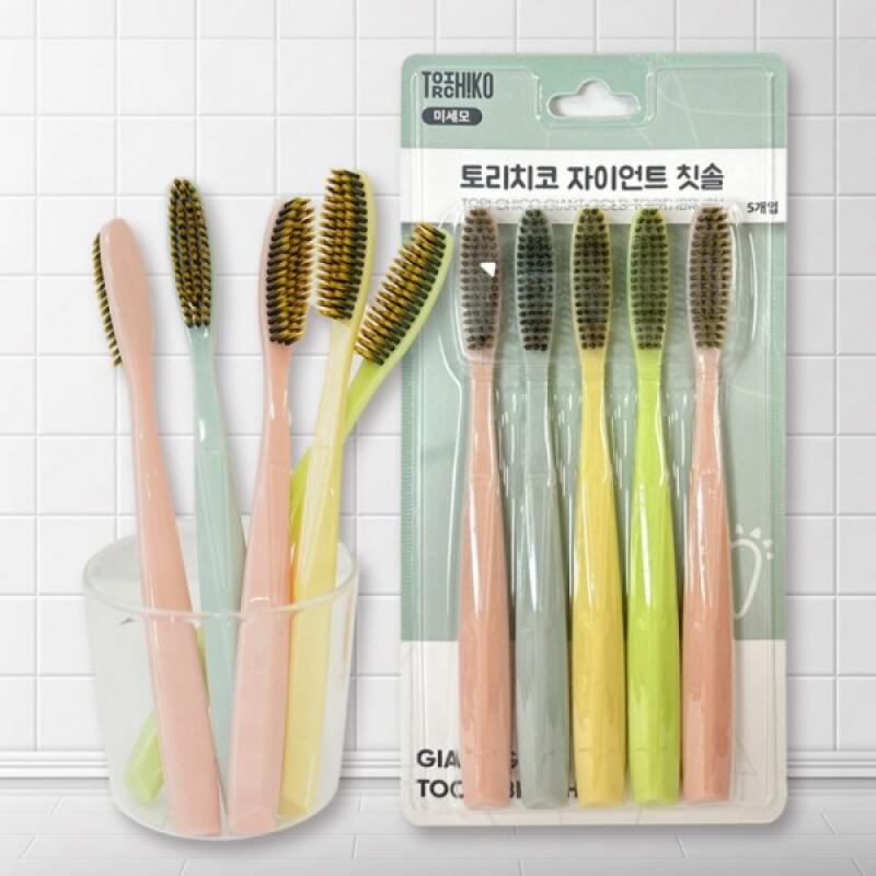 Giant Microfiber Toothbrush 5-pack
Giant Microfiber Toothbrush 5-pack
