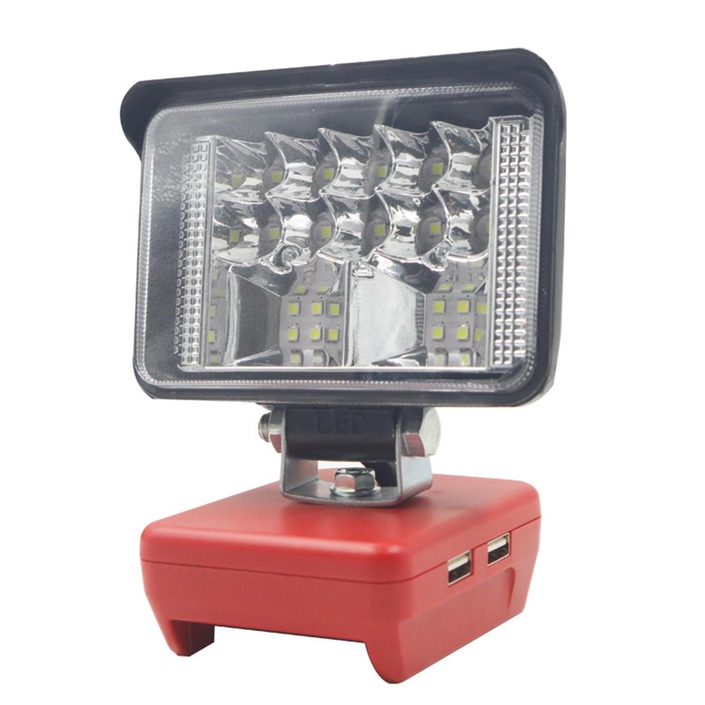 Wireless LED Work Light 3 inch 18 LEDs 2800 LM with Dual USB Ports for Milwaukee M1818v Rechargeable Battery
Wireless LED Work Light 3 inch 18 LEDs 2800 LM with Dual USB Ports for Milwaukee M1818v Rechargeable Battery