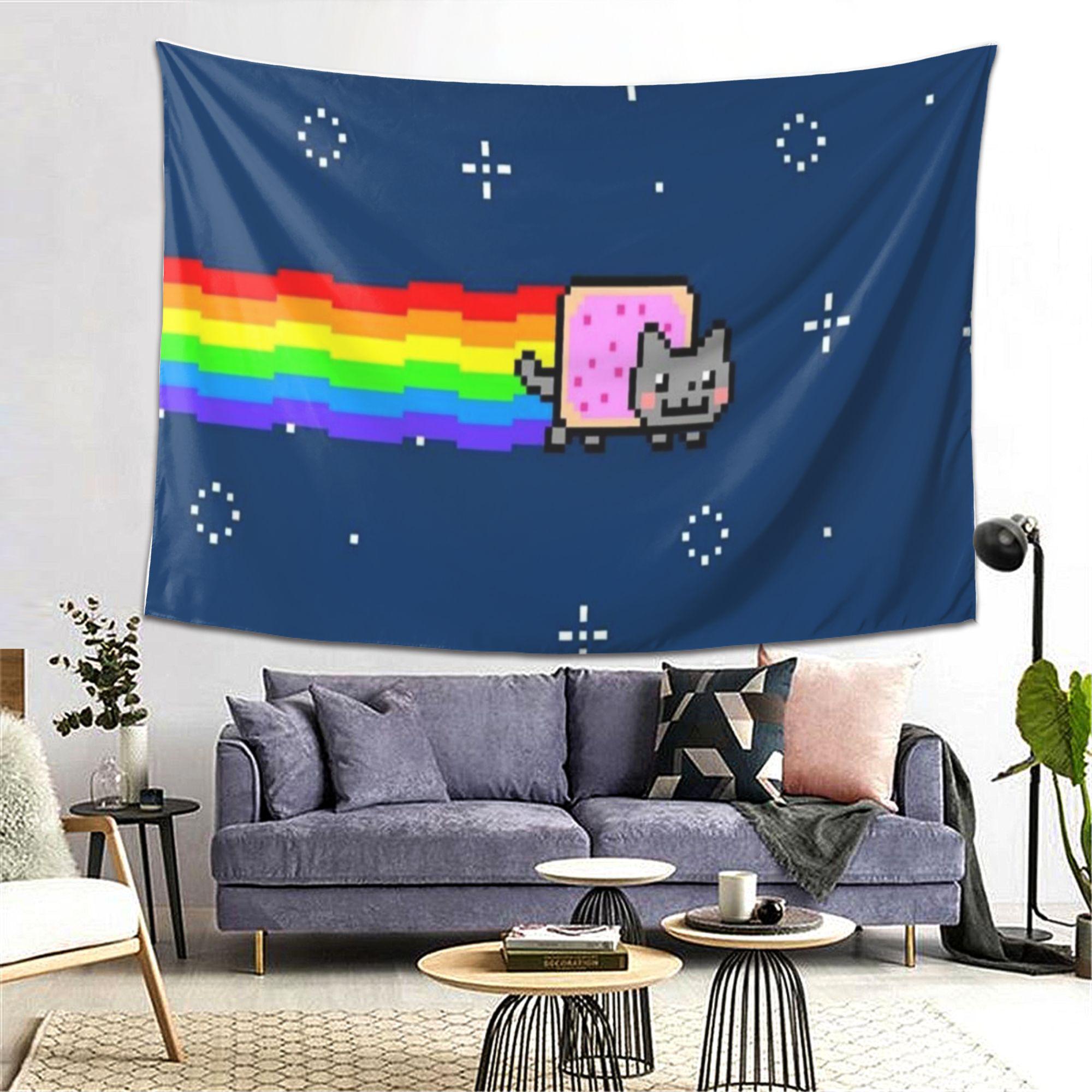 1 шт. Гобелен Nyan Cat для спальни, гостиной, офиса Ретро-эстетика видеоигр Декор комнаты 74x94cm(29x37in)
1 шт. Гобелен Nyan Cat для спальни, гостиной, офиса Ретро-эстетика видеоигр Декор комнаты 74x94cm(29x37in)