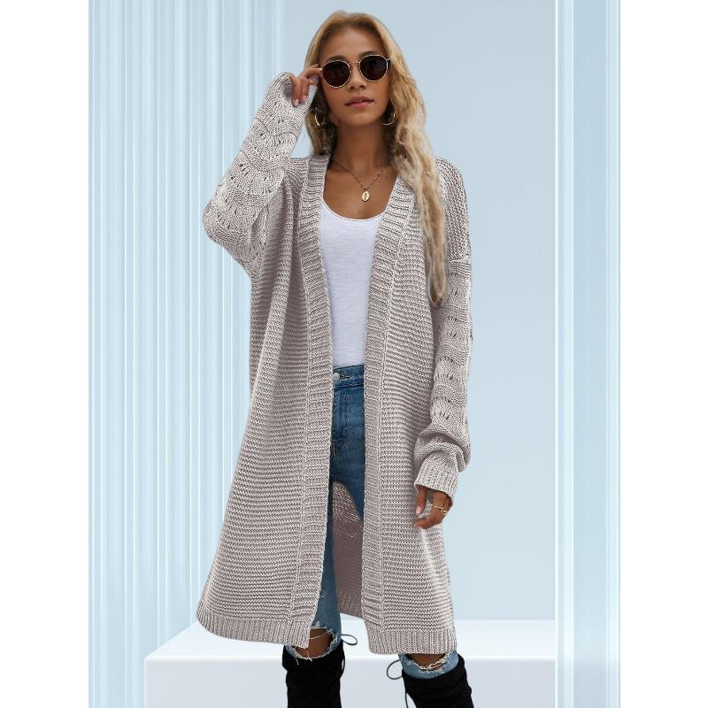 осень зима длинный свитер кардиган повседневный оверсайз однотонный женский вязаный кардиган средней длины пальто для женщин V-образный вырез свитера S
осень зима длинный свитер кардиган повседневный оверсайз однотонный женский вязаный кардиган средней длины пальто для женщин V-образный вырез свитера S