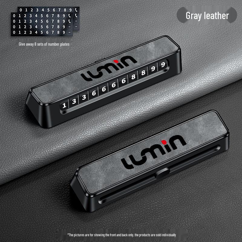Changan Lumin Nuo Corn Treasure Edition Temporary Parking Sign with Dual Number Slots, Compatible with 26 Models.
Changan Lumin Nuo Corn Treasure Edition Temporary Parking Sign with Dual Number Slots, Compatible with 26 Models.