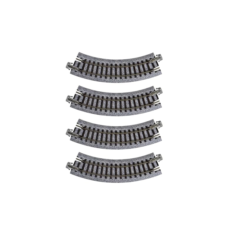KATO N gauge Unitrack compact curve track R117-45° 4 pieces 20-176 model train supplies
KATO N gauge Unitrack compact curve track R117-45° 4 pieces 20-176 model train supplies
